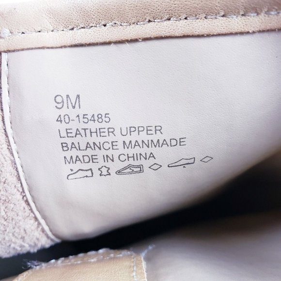 Candies Vintage Y2K 90s Chunky Heel Platform Camel Banana Suede Leather Size 9 - Picture 10 of 11